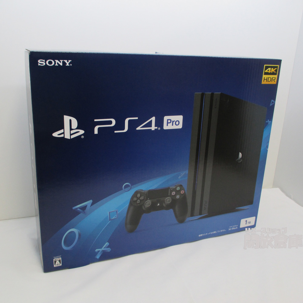 SONY  PlayStation 4 Pro ジェット・ブラック 1TB CUH-7100BB01【橿原店】
