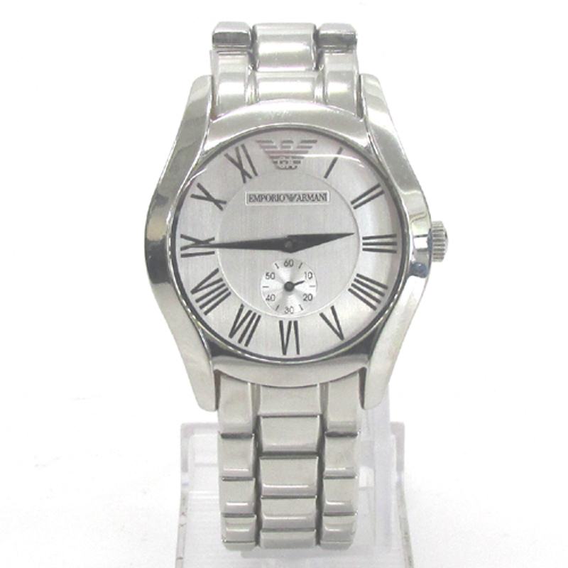 EMPORIO ARMANI エンポーリオアルマーニ 腕時計/品番：AR-0648/カラー：シルバー/クオーツ《腕時計/ウォッチ》【山城店】