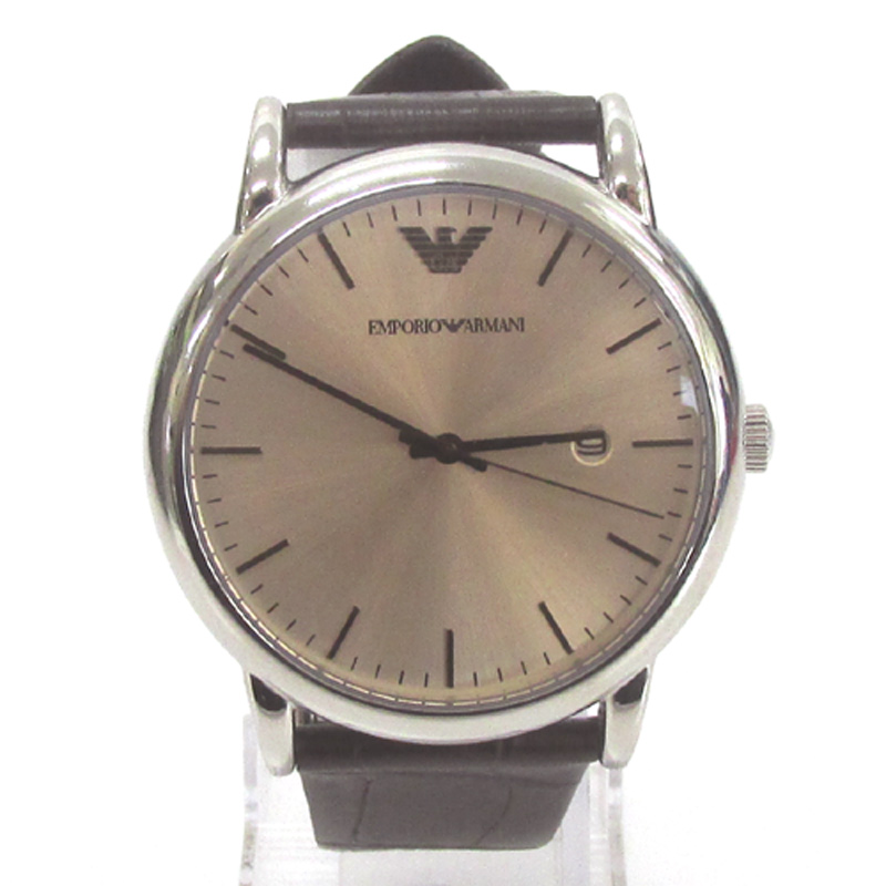 EMPORIO ARMANI エンポーリオアルマーニ 腕時計/AR-11096/ブラウン/ルイージ/クオーツ/20周年記念モデル《腕時計/ウォッチ》【山城店】