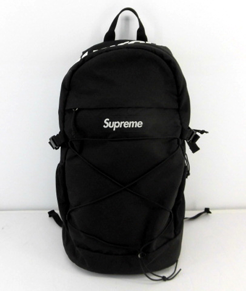 Supreme シュプリーム Backpack バックパック/カラー：黒/リュック/2016SS/BOXLOGO/ボックスロゴ《鞄/かばん/バッグ》【山城店】