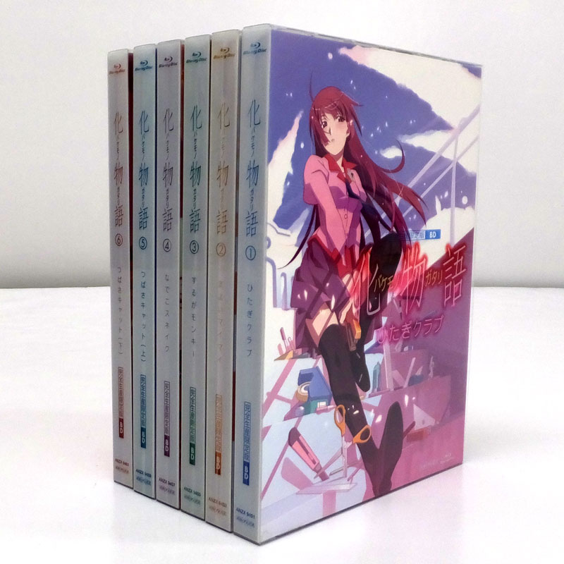《Blu-ray》化物語 完全生産限定版 全6巻セット/アニメブルーレイ【山城店】