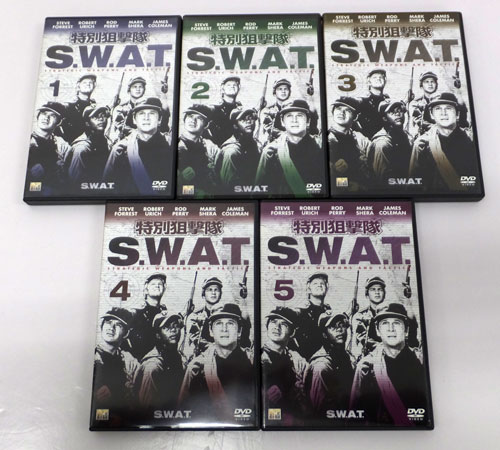 《DVD》特別狙撃隊 S.W.A.T 1st SEASON BOX (5枚組)/海外ドラマ【山城店】