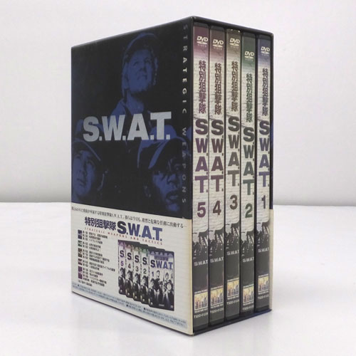 《DVD》特別狙撃隊 S.W.A.T 1st SEASON BOX (5枚組)/海外ドラマ【山城店】