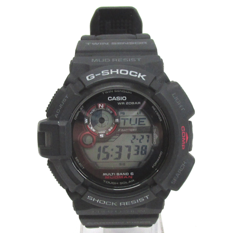 CASIO カシオ G-SHOCK ジーショック 腕時計/品番：GW-9300/カラー：ブラック/電波ソーラー《腕時計/ウォッチ》【山城店】