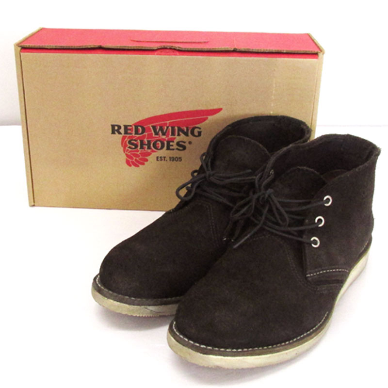 RED WING 3147 レッドウィング スエードブーツ サイズ：28.5/カラー：黒/スエード/他靴/靴 シューズ【山城店】