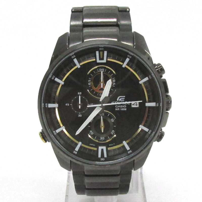 CASIO カシオ EDIFICE エディフィス 腕時計/品番：EFR-533/カラー：ブラック/クオーツ 《腕時計/ウォッチ》【山城店】