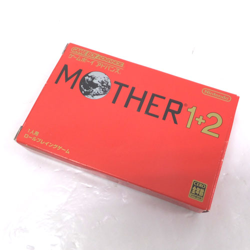 任天堂 MOTHER 1+2 ゲームボーイアドバンスソフト【山城店】