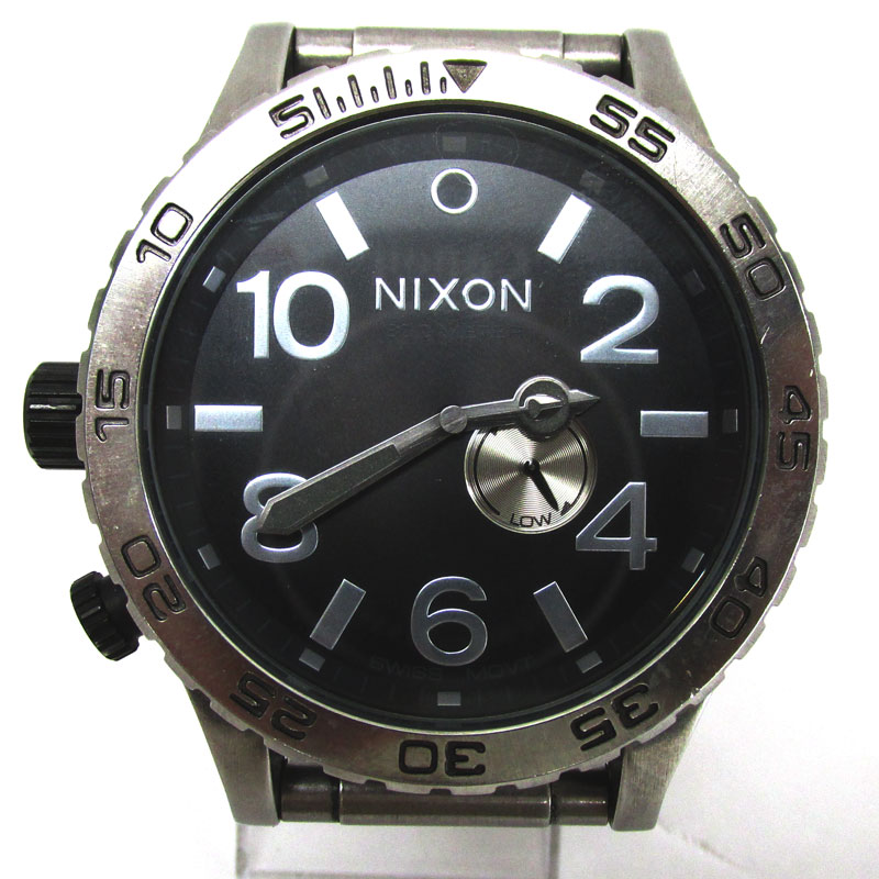 NIXON 51-30 ニクソン 時計 カラー：シルバー/クオーツ/《腕時計/ウォッチ》【山城店】