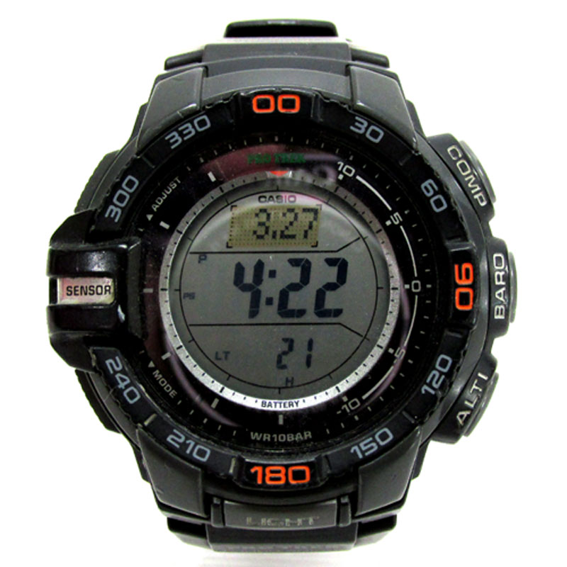 CASIO カシオ PROTREK プロトレック 腕時計/品番：PRG-270-1JF/カラー：ブラック 系/ソーラー/メンズ《腕時計/ウォッチ》【山城店】