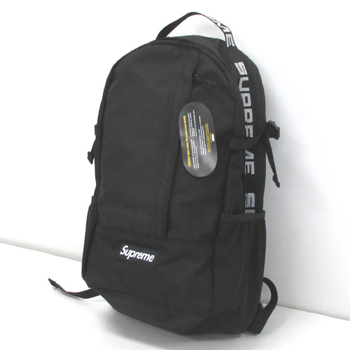 国内正規品 2018SS Supreme Backpack Black