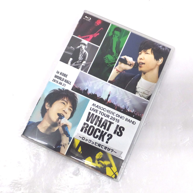 MASOCHISTIC ONO BAND LIVE TOUR 2015 What is Rock？～ロックって何ですか？～in KOBE WORLD HALL/音楽 Blu-ray【山城店】