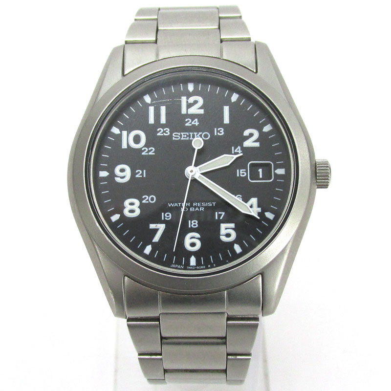 SEIKO セイコー 時計 品番：７N42-826/カラー：シルバー/クオーツ《腕時計/ウォッチ》【山城店】