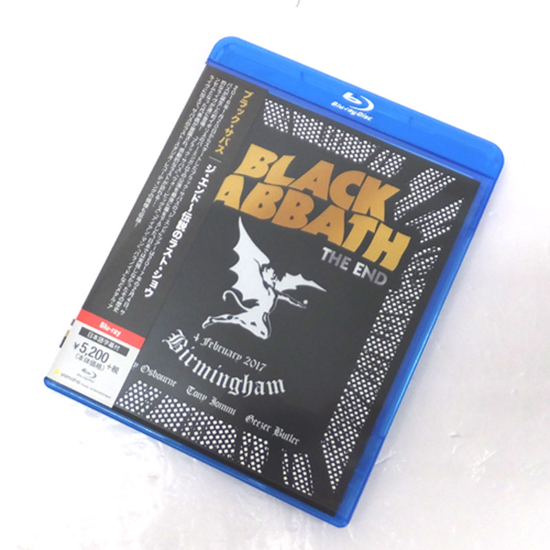 《帯付き》THE END ジ・エンド~伝説のラスト・ショウ/BLACK SABBATH ブラック・サバス/洋楽Blu-ray【山城店】