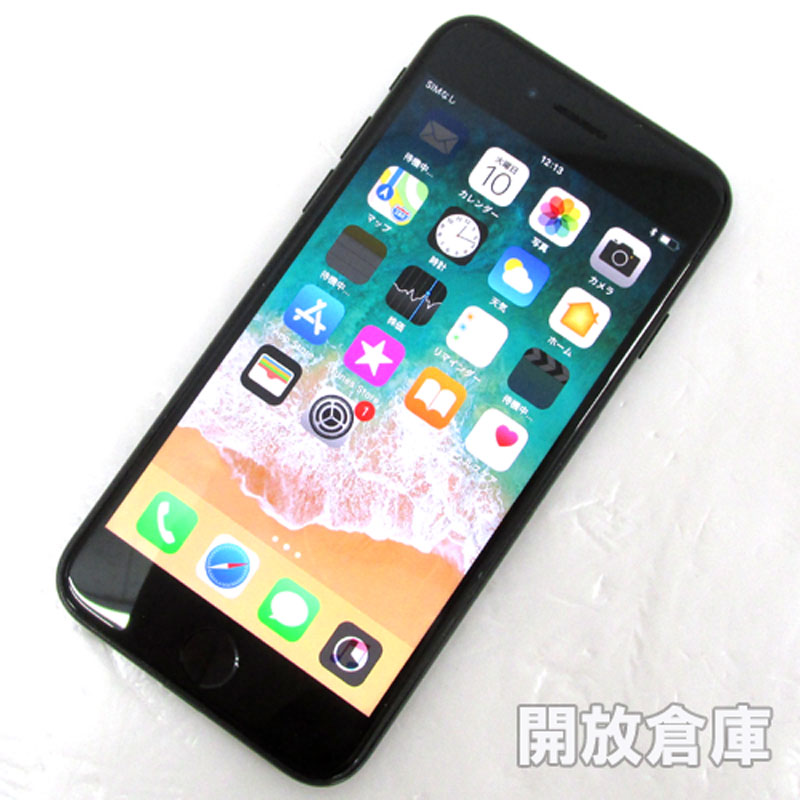 au Apple iPhone7 128GB MNCP2J/A ジェットブラック【山城店】