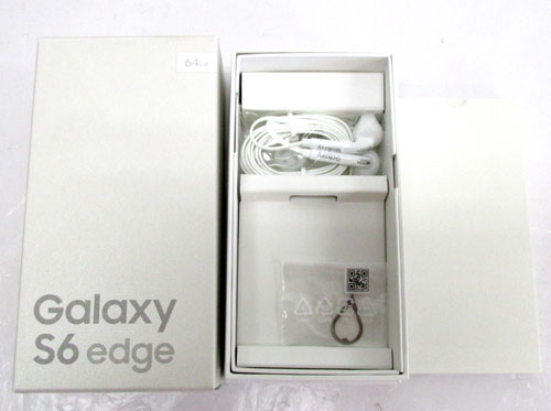 Softbank SAMSUNG GALAXY S6 edge 404SC 64GB ホワイトパール【山城店】