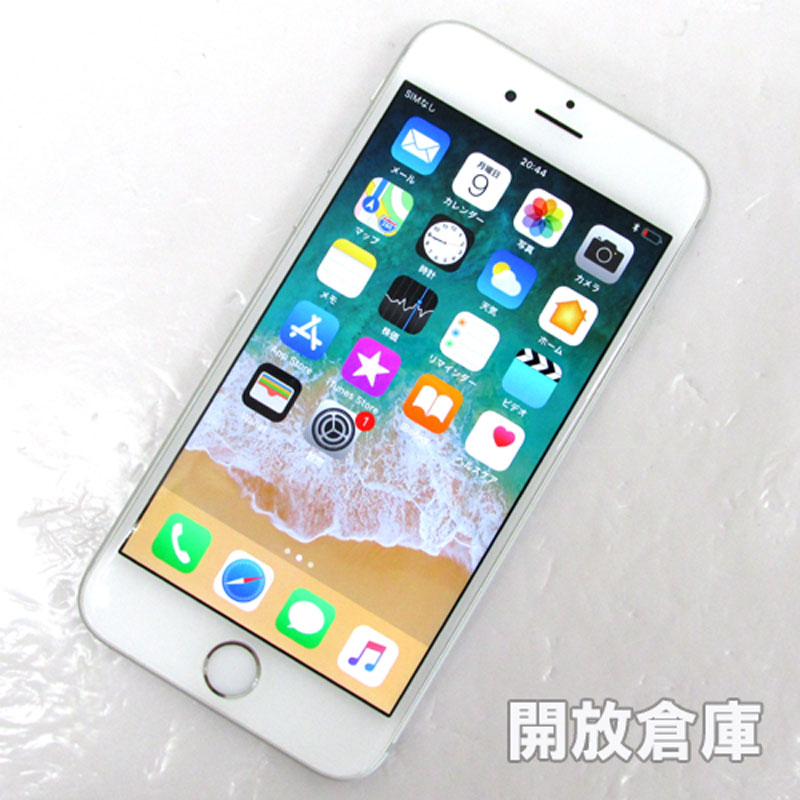 docomo Apple iPhone6 16GB MG482J/A シルバー【山城店】