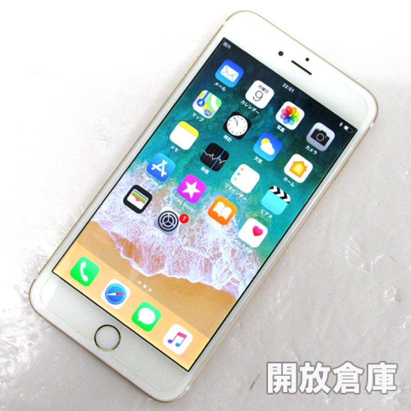 Softbank Apple iPhone6 Plus 128GB MGAF2J/A　ゴールド【山城店】