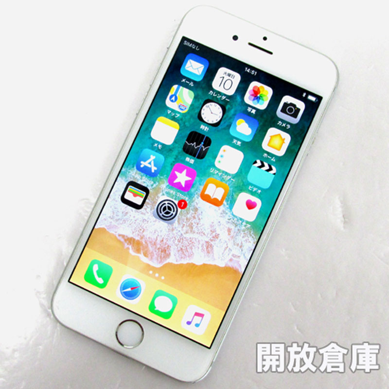 docomo Apple iPhone6 64GB NG4H2J J/A シルバー【山城店】