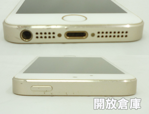 au Apple iPhone5S 16GB ME334J/A ゴールド【山城店】