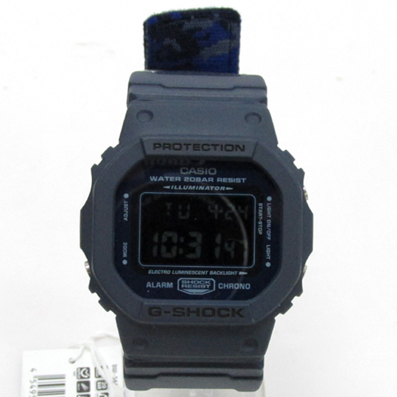 CASIO カシオ G-SHOCK ジーショック 腕時計/品番：DW-5600LU/カラー：ネイビー/クォーツ 《腕時計/ウォッチ》【山城店】