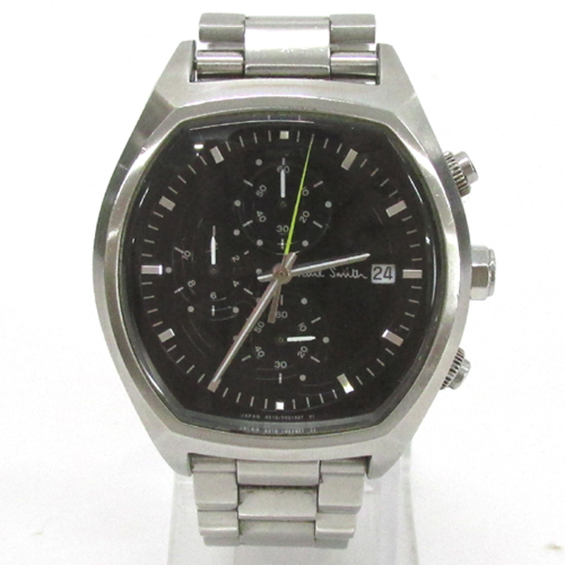 Paul smith ポールスミス 腕時計/品番：GN-4-S/カラー：シルバー×ブラック《腕時計/ウォッチ》【山城店】