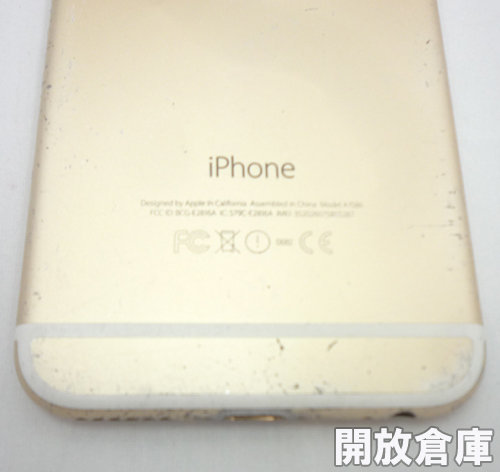 Softbank Apple iPhone6 16GB MG492J/A ゴールド【山城店】