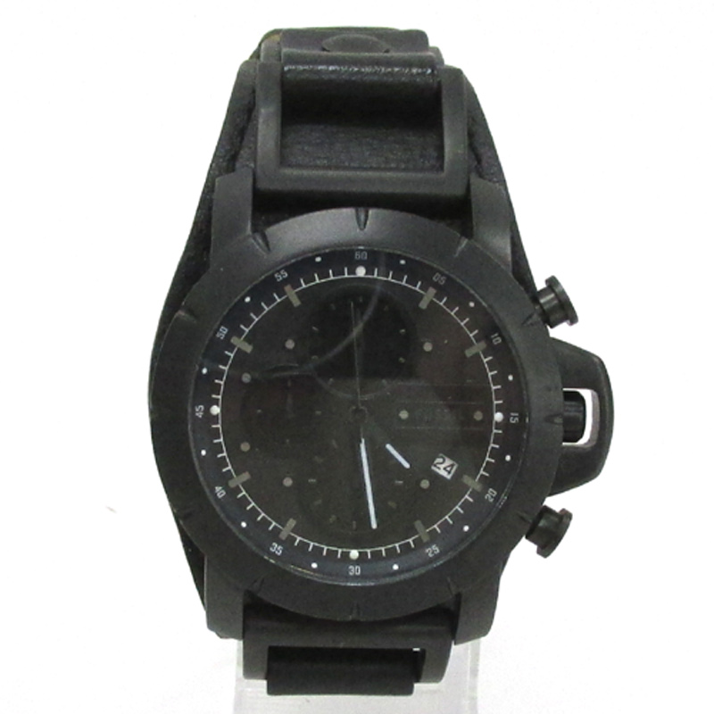 FOSSIL フォッシル 腕時計/品番：JR-1223/カラー：ブラック/レザーバンド/クロノグラフ《腕時計/ウォッチ》【山城店】