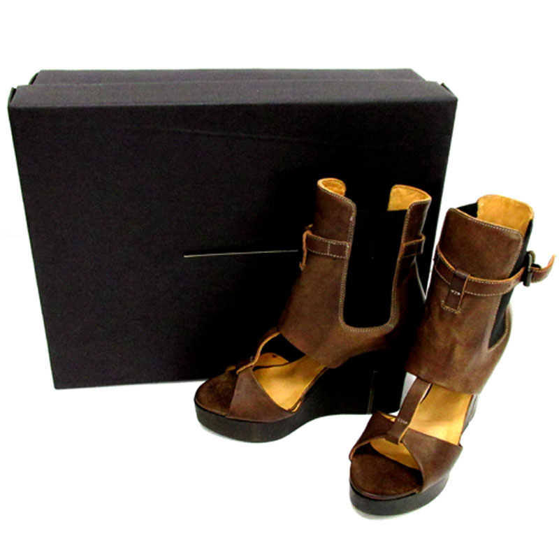 DIESEL BLACK GOLD ディーゼル ブラック ゴールド ブーツ サンダル サイズ：24.5cm/カラー：ブラウン 系/靴 シューズ  【山城店】