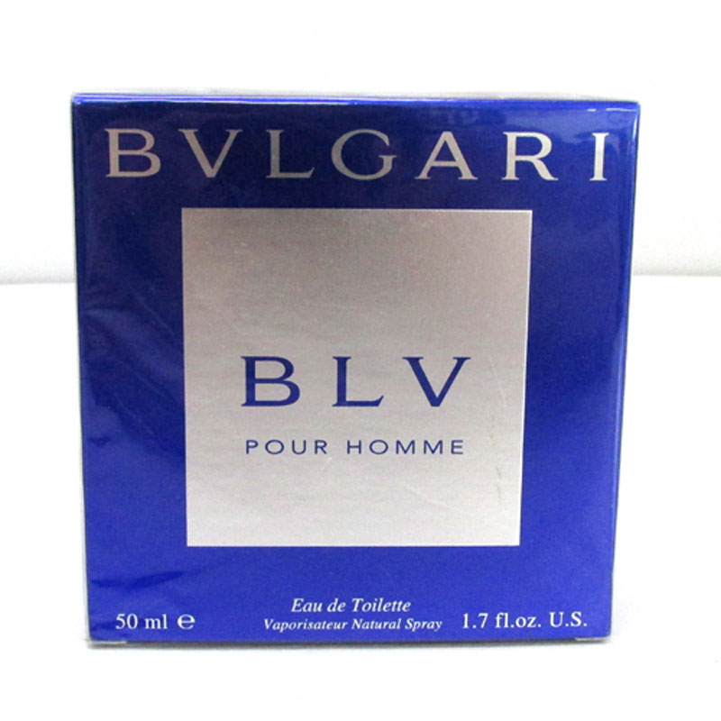 BVLGARI(ブルガリ) BLV POUR HOMME EDT 50ml/ブループールオム/メンズ/残量：100％《USED香水》【山城店】