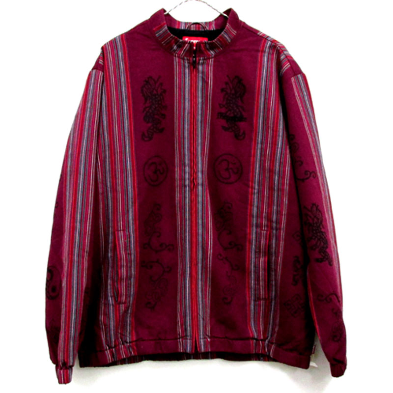 Supreme シュプリーム Woven Striped Batik Jacket ジャケット サイズ：XL/カラー：RED 系/18SS/ストリート【山城店】