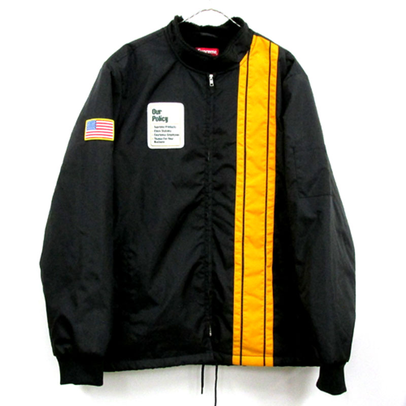 Supreme シュプリーム Pit Crew Jacket ピットクルー ジャケット サイズ：XL/カラー：BLACK/17AW/アウター/ストリート 【山城店】