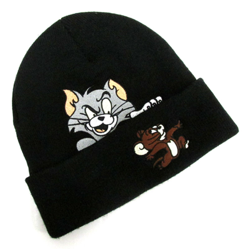 Supreme シュプリーム Tom＆Jerry Beanie ニット帽 サイズ：F/カラー：BLACK/16AW/キャップ/帽子【山城店】