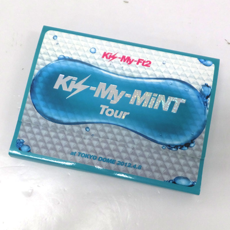 《初回生産限定盤》Kis-My-MiNT Tour at 東京ドーム 2012.4.8/Kis-My-Ft2/アイドルDVD+CD【山城店】