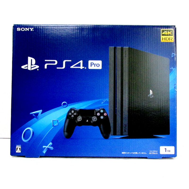 《未使用》PlayStation 4 Pro ジェット・ブラック 1TB (CUH-7100B)【山城店】