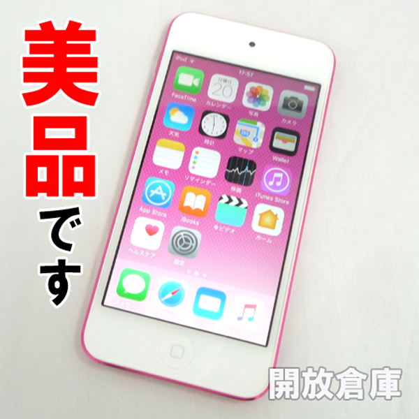 美品です iPod touch 16GB ピンク 第6世代 MKGX2J/A 【山城店】