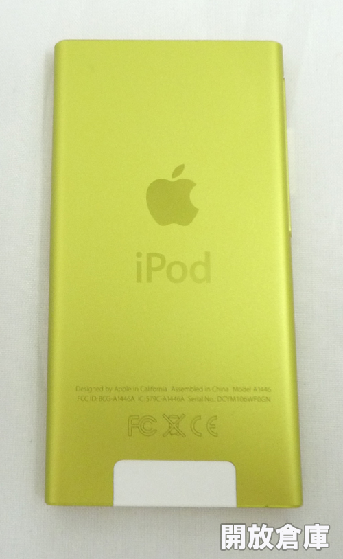 美品です iPod nano 16GB イエロー　第7世代 MD476J/A 【山城店】