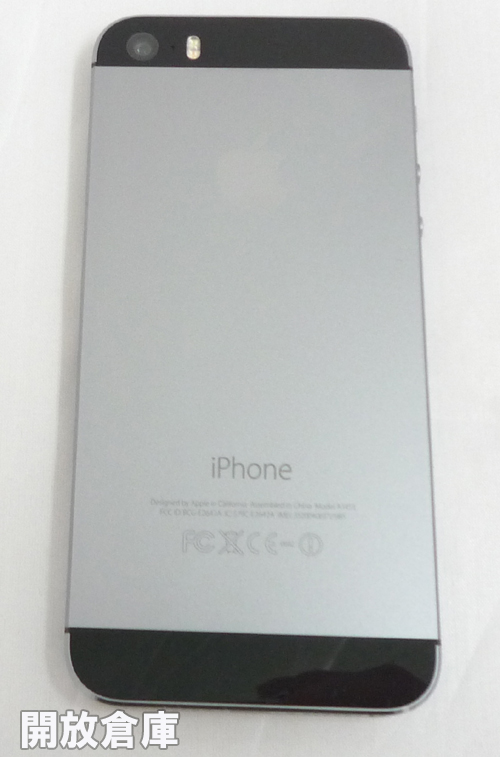 美品です Softbank Apple iPhone5s 16GB NE332J/A スペースグレイ【山城店】