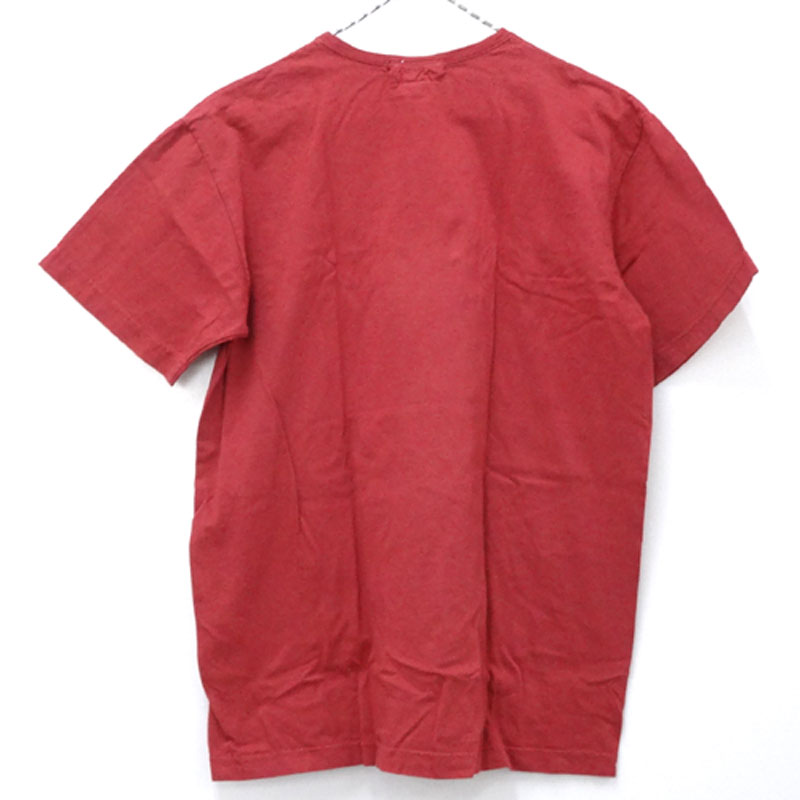 SASSAFRAS ササフラス SF LOGO TYPE Tee SFロゴタイプ Tシャツ サイズ：M/カラー：レッド 系/半袖/アメカジ【山城店】