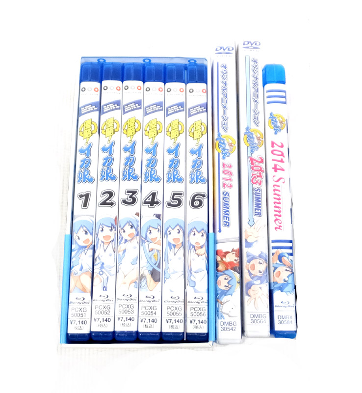 【中古】 侵略！イカ娘 全6巻セット+オリジナルアニメーション3本セット 【山城店】