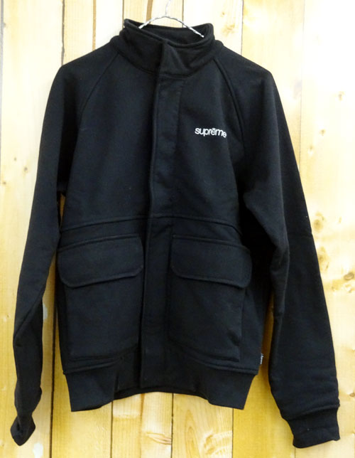 開放倉庫 | 【中古】Supreme/Fleece Warm Up Jacket シュプリーム/フリース ウォーム アップ ジャケット/14AW/国内正規品/サイズ：S/カラー：Black/ブラック/クラシックロゴ/スウェット/ストリート【山城店】  | 古着 | メンズ | ジャケット