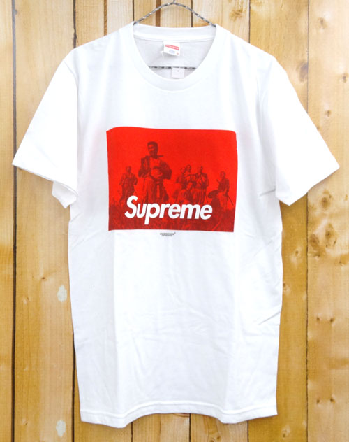 【中古】Supreme × UNDER COVER/SEVEN SAMURAI Tee シュプリーム×アンダーカバー/セブン サムライ ティー/16AW/国内正規品/サイズ：M/カラー：white/ホワイト/未使用品/コラボ/フォトプリント/ストリート/ドメスティック【山城店】