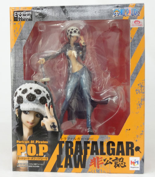 【中古】メガハウス P.O.P トラファルガー・ロー 非公認 ONE PIECE ワンピース【山城店】