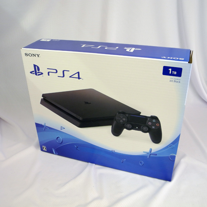 【中古】PlayStation 4 ジェット・ブラック 1TB(CUH-2000BB01)【桜井店】