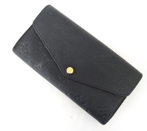 【中古】LOUIS VUITTON(ルイヴィトン) アンプラント ポルトフォイユ サラ M61182 二つ折り 長財布/ジップ長財布【山城店】