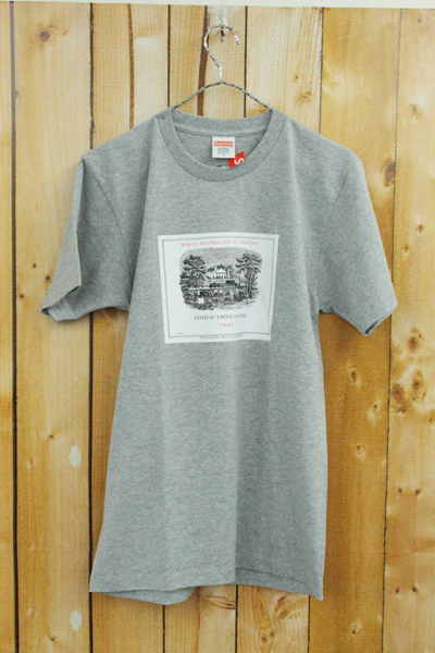 【中古】Supreme シュプリーム CHATEAN TEE/16AW/国内正規品/サイズ：S/カラー：グレー/フォトプリント/Tシャツ/カットソー【山城店】