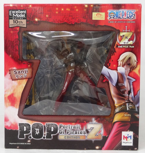 【中古】メガハウス ワンピース P.O.P EDITION Z サンジ ONE PIECE【山城店】