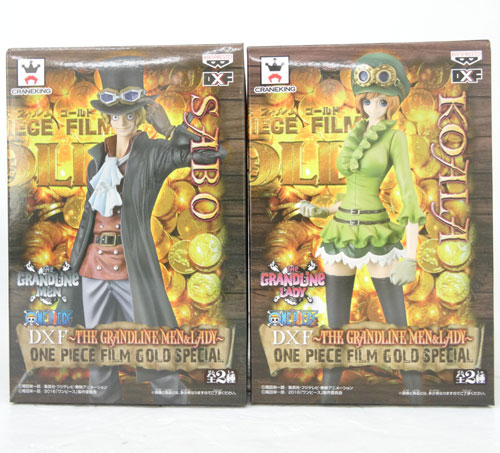 【中古】バンプレスト ワンピース DXF ～THE GRANDLINE MEN&LADY～ ONE PIECE FILM GOLD SPECIAL サボ＆コアラ 全2種セット【山城店】