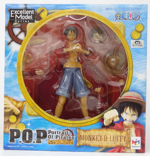 【中古】メガハウス P.O.P Sailing Again モンキー・D・ルフィ ONE PIECE ワンピース【山城店】