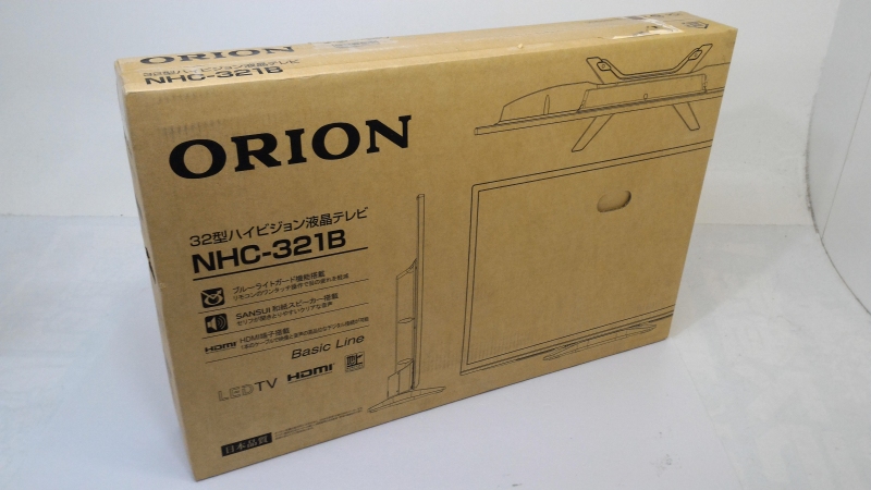 【中古】ORION/オリオン 32型ハイビジョン液晶テレビ NHC-321B 黒 [167]【福山店】