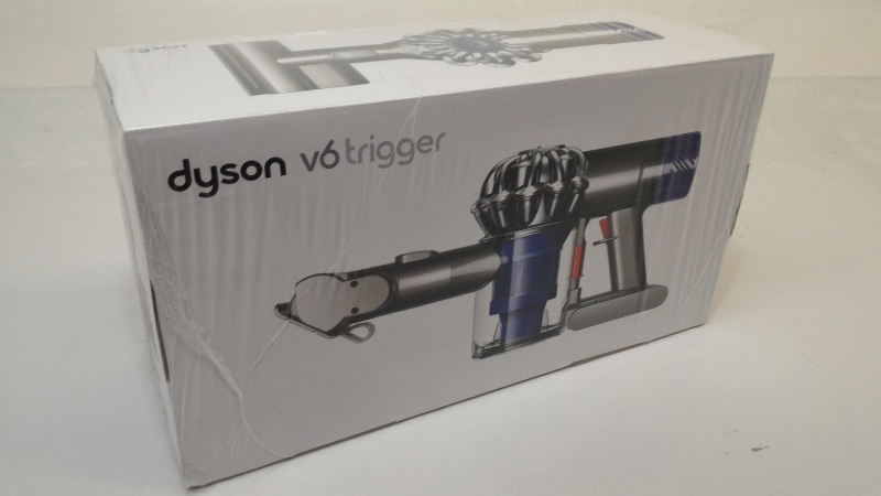 【中古】dyson/ダイソン Dyson V6 Trigger コードレス サイクロン式布団クリーナー HH08MH ブルー/ニッケル [174]【福山店】